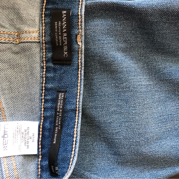 BNWT. BANANA REPUBLIC DENIM PETITE - Picture 7 of 7